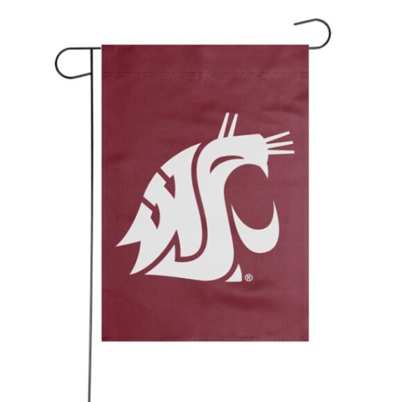 2 Pieces NCAA College Double Sided Washington State Cougars - Picture 1 of 8